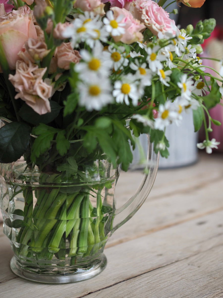 Vintage Jug Of Flowers