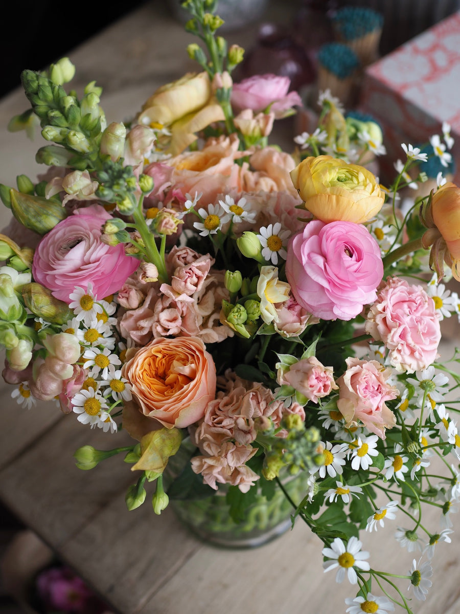 Vintage Jug Of Flowers