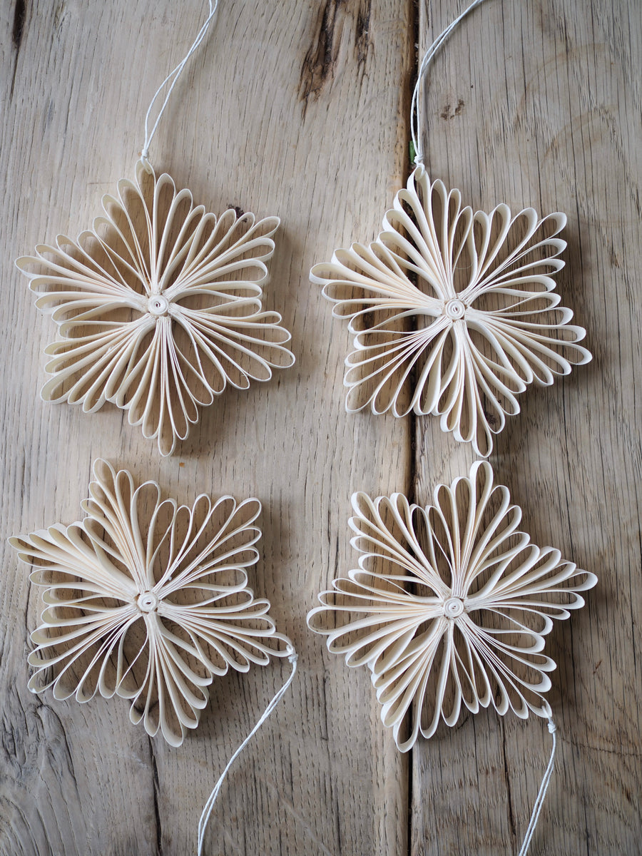 Quilled Paper Star Decorations