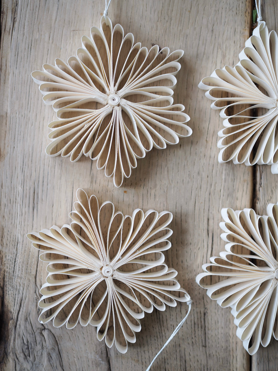 Quilled Paper Star Decorations