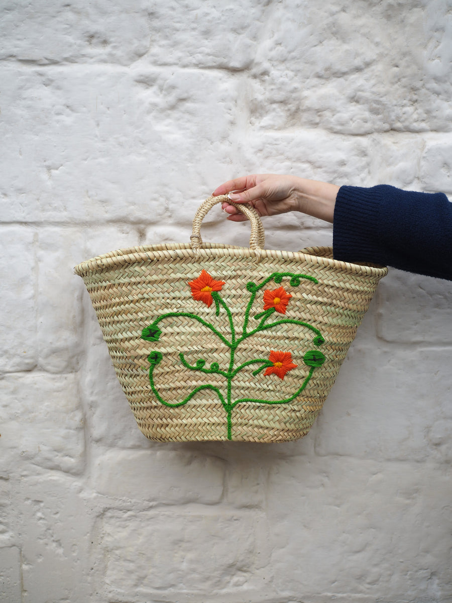 Basket Full of Tulips