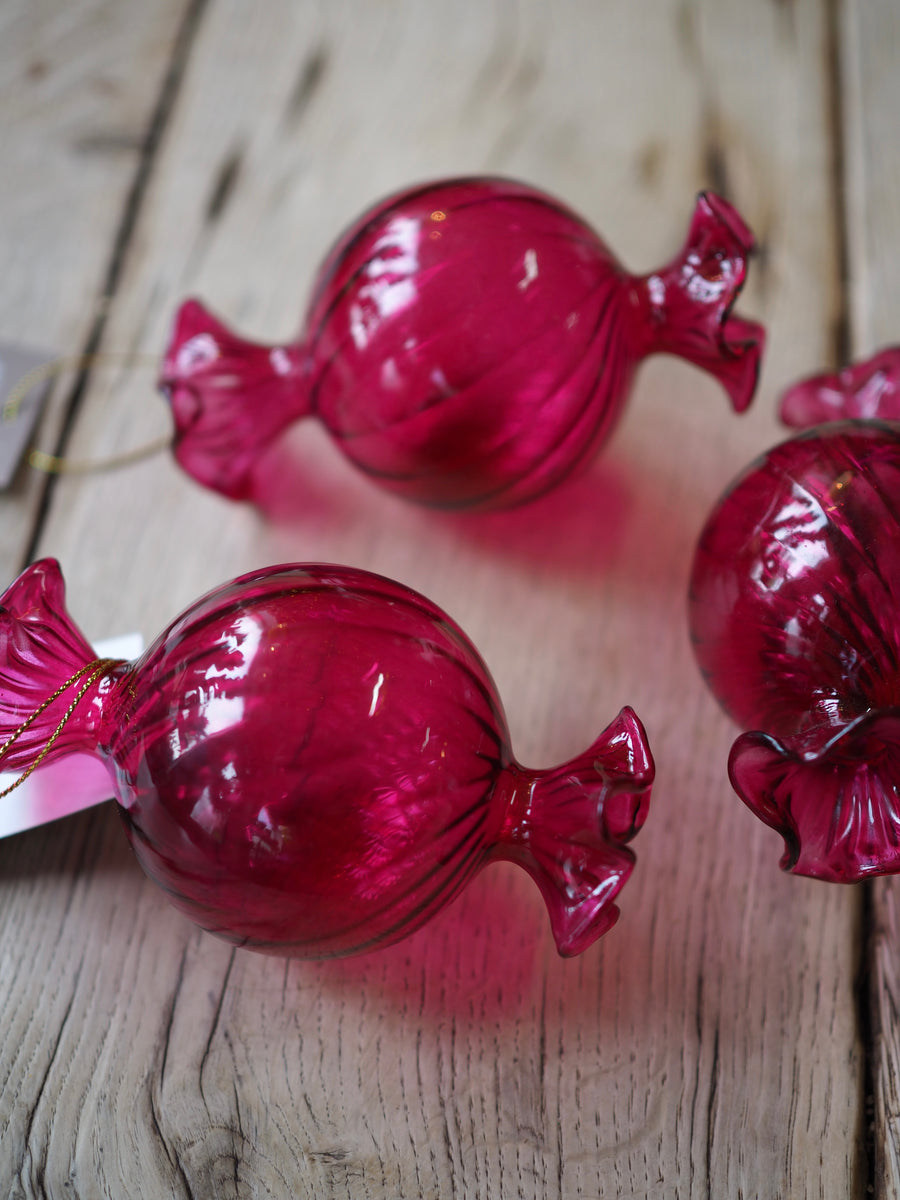 Glass Sweet Hanging Decoration