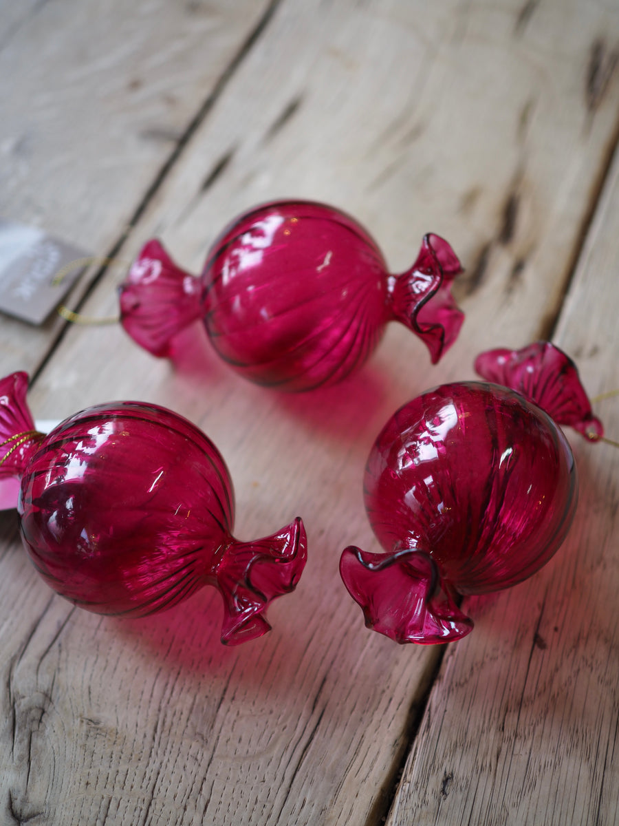 Glass Sweet Hanging Decoration