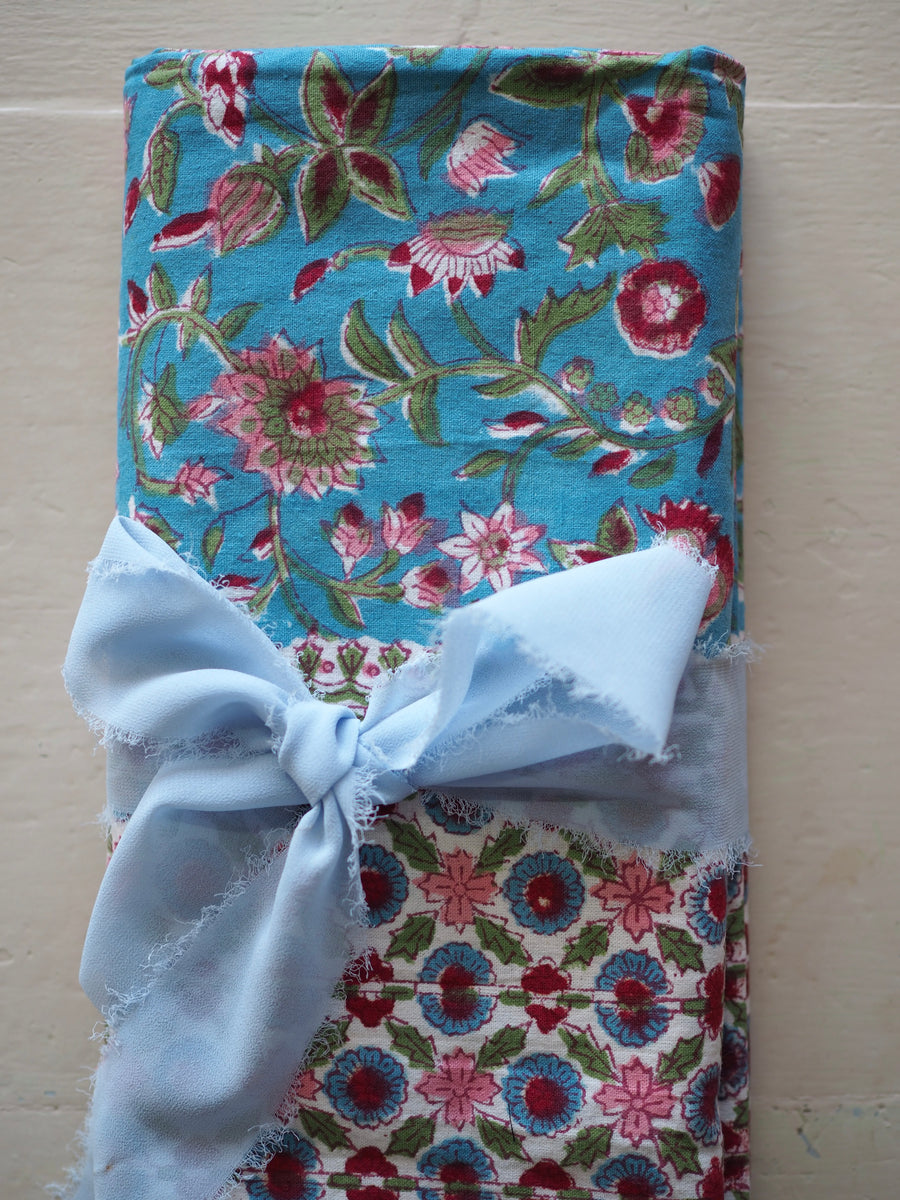 India Block Print Tablecloth
