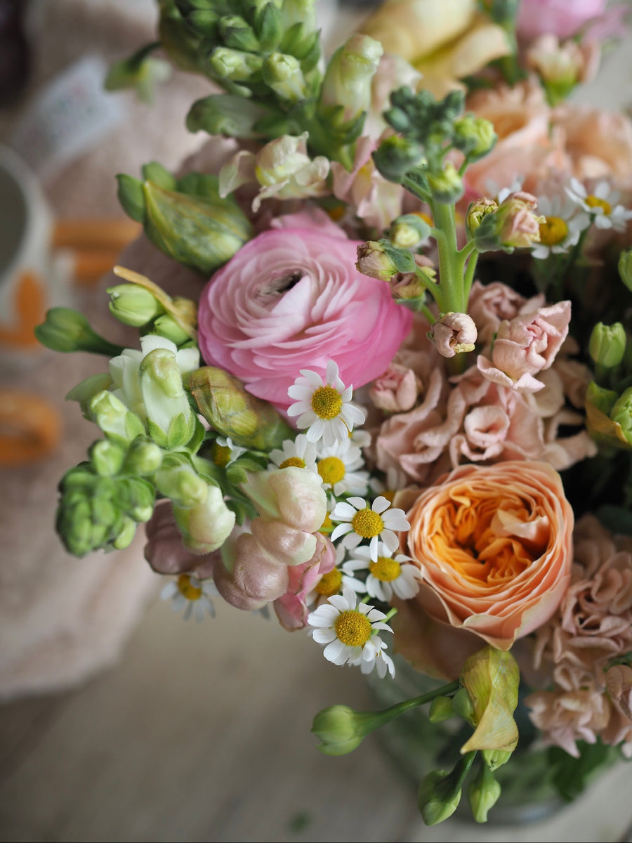 Vintage Jug Of Flowers