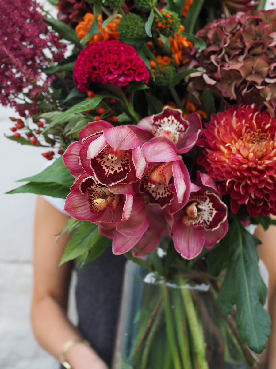 Seasonal Vase Full Of Flowers
